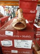 *Footwear Department Ladies Shoes (tan combi) Size