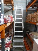 *Fixed Aluminium Warehouse Steps ~7ft to Platform