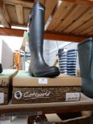 *Cotswold Wellington Boots (black) Size: 4