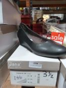 *Jana Ladies Shoes (black) Size: 3.5