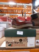 *Gents Slip On Shoes (tan) Size: 45