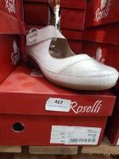 *Roselli Ladies Shoes (white) Size: 41