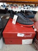 *Roselli Ladies Shoes (navy & red) Size: 4
