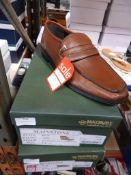 *Maybury Gents Slip On Shoes (tan) Size: 12