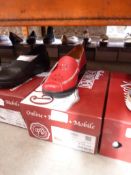 *Footwear Department Ladies Shoes (red) Size: 4