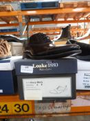 *Loakes Dress Shoes (sharp black) Size: 6