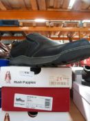 *Hush Puppies Gents Slip On Shoes (black) Size: 12