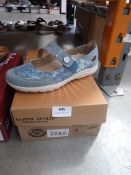 *Earth Spirit Maryland Ladies Shoes (blue) Size: 3