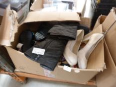 *Box Containing Assorted Ladies Footwear