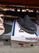 *Padders Slip On Shoes (blue) Size: 8