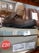 *Fleet & Foster Gents Shoes (brown) Size: 45