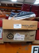 *Earth Spirit Lakeland Ladies Shoes (navy) Size: 4