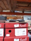 *Roselli Ladies Shoes (black) Size: 3