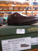 *Maybury Gents Slip On Shoes (brown) Size: 12