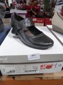 *Jana Softline Ladies Shoes (black) Size: 36