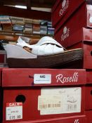 *Roselli Ladies Shoes (white) Size: 40