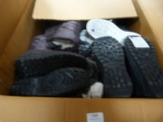 *Box of Assorted Ladies Snow Boots (various sizes)