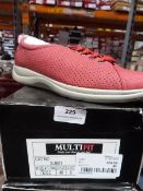 *Multifit Ladies Shoes (pink) Size: 7