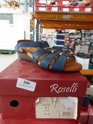*Roselli Ladies Sandals (blue) Size: 3