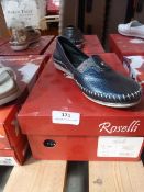 *Roselli Ladies Moccasins (blue) Size: 3