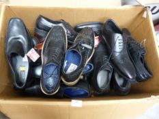 *Box Containing Assorted Footwear