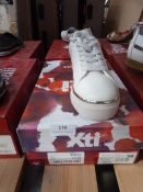 *XTI Ladies Lace Up Shoes Size: 36