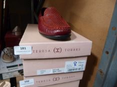 *Teresa Ladies Shoes (red) Size: 41