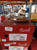 *Roselli Ladies Sandals (silver) Size: 3