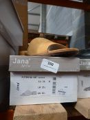 *Jana Ladies Slip On Shoes (yellow) Size: 3.5