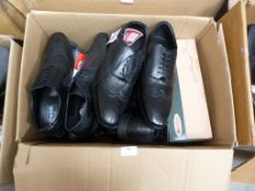 *Box Containing Assorted Footwear