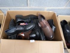 *Box Containing Assorted Footwear