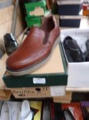 *Gents Slip On Shoes (brown) Size: 46