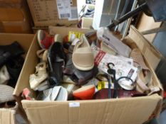 *Box Containing Assorted Ladies Footwear