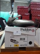 *Padders Rowyn Ladies Shoes (pewter) Size: 3