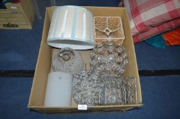 Seven Assorted Lampshades