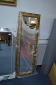 Rectangular Gilt Framed Mirror
