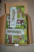 * 5 Packs of Whimzees Medium Alligator Dog Dental Treats