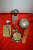 Compacts, Button Hooks, Scent Bottles, etc. (some