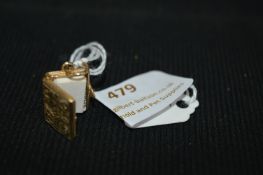 9k Gold Bible Locket ~5.7g gross