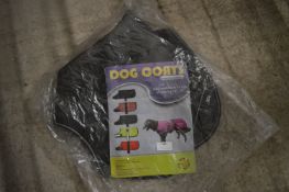 * Outhwaites Black Reflective Dog Coat
