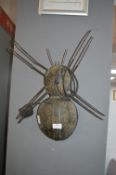 Metal Wall Art Scarab Beatle