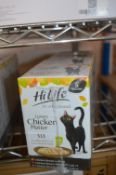 * 4x 5pks of High Life Chicken Platter Cat Food