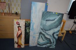 Framed Pictures, Prints, Canvas Wall Art, etc.