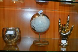 Decorative Globe and Ornaments