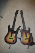 * 2 Guitar Hero Guitars