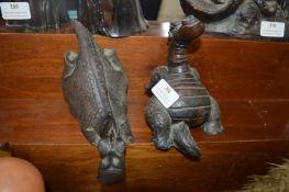 Pair of Dragon Bookends