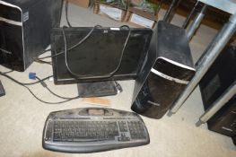 * Zoostorm Computer with HP Monitor and Keyboard