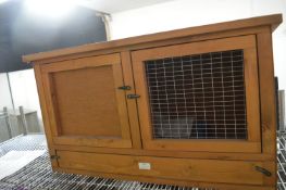 * Wooden Pet Hutch