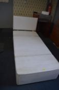 Single Two Drawer ivan Bed Base with Headboard
