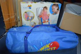 Children's Quick Cricket Game and and a Toilet Tra